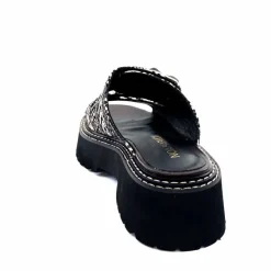 Compensées & Plateformes|Mules<noa harmon Mules Plateforme 9684 M55 Beige Noir