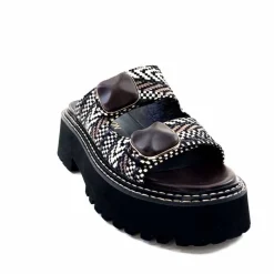 Compensées & Plateformes|Mules<noa harmon Mules Plateforme 9684 M55 Beige Noir