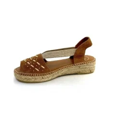 Vacances|Semelles Corde<Toni Pons Mules Plateformes Edith Daim Beige Marron