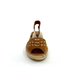 Vacances|Semelles Corde<Toni Pons Mules Plateformes Edith Daim Beige Marron