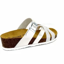 Vacances|Plagettes<Ivoire0098a Plagettes Ivoire 1710.18 Cuir Nacré Blanc