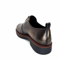 Masculin|Lacets<Ivoire0330 Richelieux Zip Ivoire 302 Cuir Bronze Marron