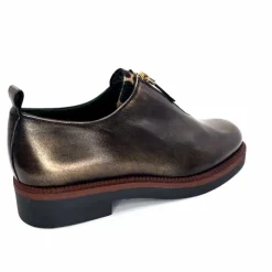 Masculin|Lacets<Ivoire0330 Richelieux Zip Ivoire 302 Cuir Bronze Marron