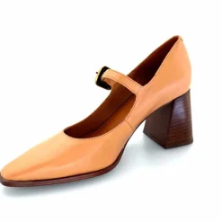 Elégant|Escarpins<angel alarcon Salomés 24565 492a Cuir Camel