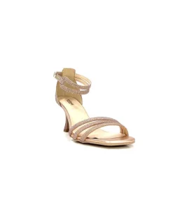 Soirée|Sandales<Nero Giardini Sandales à Talon Haut 307291 De631 Glitter Nude Rose