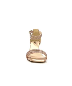 Soirée|Sandales<Nero Giardini Sandales à Talon Haut 307291 De631 Glitter Nude Rose