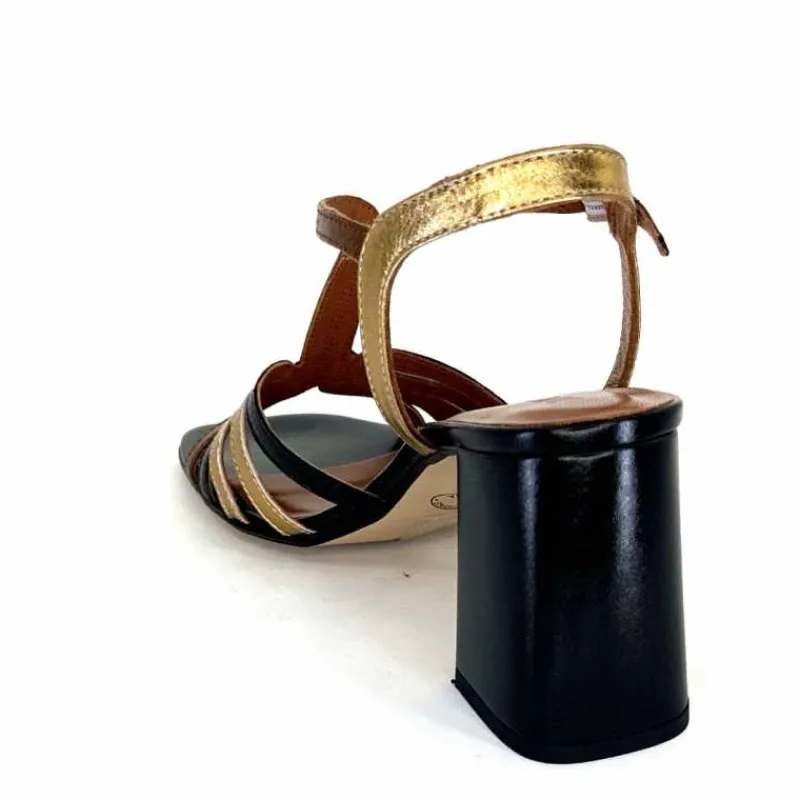 Soirée|Sandales<Ivoire0352 Sandales à Talon Ivoire K252 Mare 2 Cuir Bronze Noir