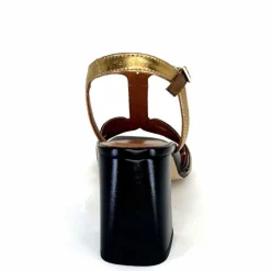 Soirée|Sandales<Ivoire0352 Sandales à Talon Ivoire K252 Mare 2 Cuir Bronze Noir