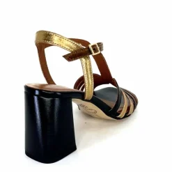 Soirée|Sandales<Ivoire0352 Sandales à Talon Ivoire K252 Mare 2 Cuir Bronze Noir