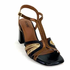 Soirée|Sandales<Ivoire0352 Sandales à Talon Ivoire K252 Mare 2 Cuir Bronze Noir