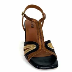 Soirée|Sandales<Ivoire0352 Sandales à Talon Ivoire K252 Mare 2 Cuir Bronze Noir