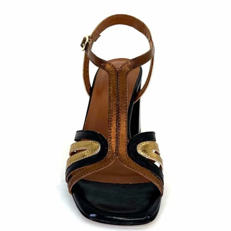 Soirée|Sandales<Ivoire0352 Sandales à Talon Ivoire K252 Mare 2 Cuir Bronze Noir