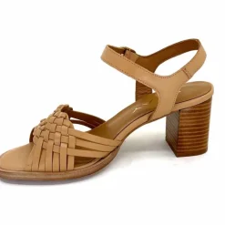 Vacances|Féminin<JHay Sandales à Talon 2688 Cuir Natur Petalo Taupe