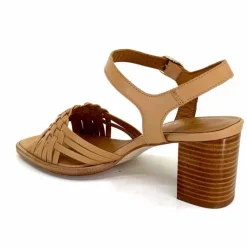 Vacances|Féminin<JHay Sandales à Talon 2688 Cuir Natur Petalo Taupe