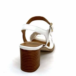 Féminin|Sandales<JHay Sandales à Talon 2688 Cuir Blanc