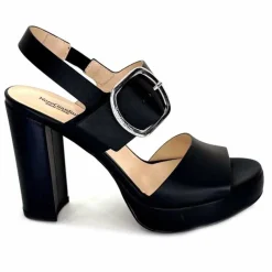Talon|Féminin<Nero Giardini Sandales à Talon NeroGiardini410360 Cuir Noir