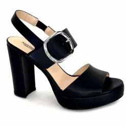 Talon|Féminin<Nero Giardini Sandales à Talon NeroGiardini410360 Cuir Noir