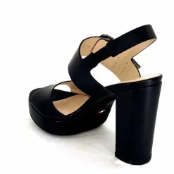 Talon|Féminin<Nero Giardini Sandales à Talon NeroGiardini410360 Cuir Noir