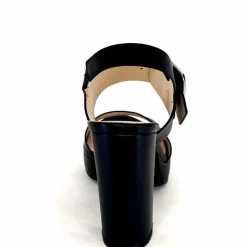 Talon|Féminin<Nero Giardini Sandales à Talon NeroGiardini410360 Cuir Noir