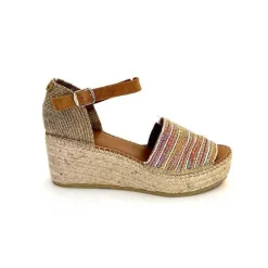 Vacances|Talon<Toni Pons Sandales Compensées Ivet Textile Multicolore