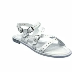 Vacances|Sandales<Ivoire0401a Sandales Ivoire 500.4301 Cuir Blanc