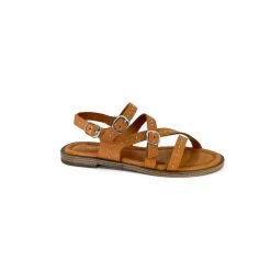 Vacances|Sandales<Ivoire0401a Sandales Ivoire 500.4301 Cuir Tan Marron