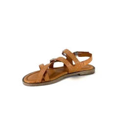 Vacances|Sandales<Ivoire0401a Sandales Ivoire 500.4301 Cuir Tan Marron