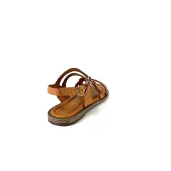 Vacances|Sandales<Ivoire0401a Sandales Ivoire 500.4301 Cuir Tan Marron
