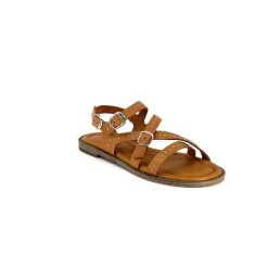 Vacances|Sandales<Ivoire0401a Sandales Ivoire 500.4301 Cuir Tan Marron