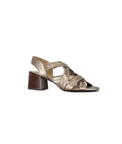 Elégant|Sandales<Ivoire0236a Sandales Ivoire 269 Pisa 3 Cuir Metal Prate Bronze