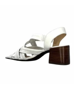 Elégant|Sandales<Ivoire0236a Sandales Ivoire 269 Pisa 3 Cuir Blanc