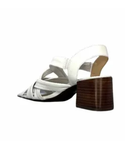 Elégant|Sandales<Ivoire0236a Sandales Ivoire 269 Pisa 3 Cuir Blanc