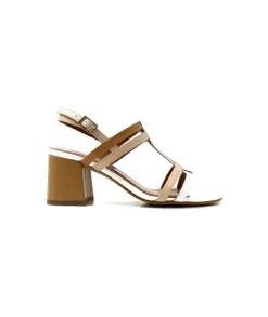 Elégant|Sandales<Ivoire0334 Sandales Ivoire B621 F Romagna Cuir Blanc Beige Nude
