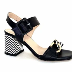 Talon|Sandales<Ivoire0352 Sandales Ivoire K255 Portocervo Cuir Noir