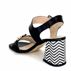 Talon|Sandales<Ivoire0352 Sandales Ivoire K255 Portocervo Cuir Noir