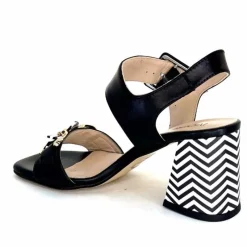 Talon|Sandales<Ivoire0352 Sandales Ivoire K255 Portocervo Cuir Noir