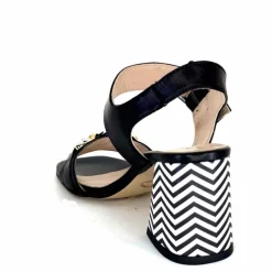 Talon|Sandales<Ivoire0352 Sandales Ivoire K255 Portocervo Cuir Noir