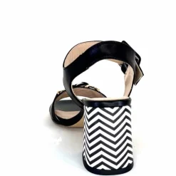 Talon|Sandales<Ivoire0352 Sandales Ivoire K255 Portocervo Cuir Noir