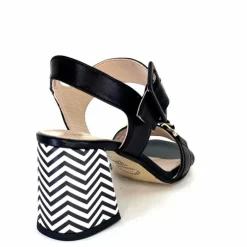 Talon|Sandales<Ivoire0352 Sandales Ivoire K255 Portocervo Cuir Noir