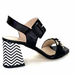 Talon|Sandales<Ivoire0352 Sandales Ivoire K255 Portocervo Cuir Noir