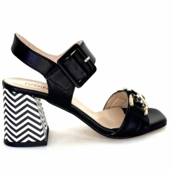 Talon|Sandales<Ivoire0352 Sandales Ivoire K255 Portocervo Cuir Noir