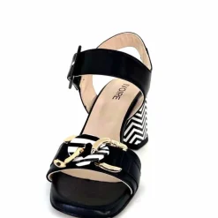 Talon|Sandales<Ivoire0352 Sandales Ivoire K255 Portocervo Cuir Noir