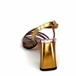 Soirée|Sandales<Ivoire0352 Sandales Ivoire K206 Vally Cuir Métallique Multicolore