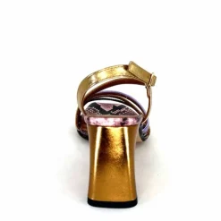 Soirée|Sandales<Ivoire0352 Sandales Ivoire K206 Vally Cuir Métallique Multicolore