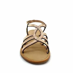 Vacances|Sandales<Les Tropéziennes par M.Belarbi Sandales Les Tropeziennes Hemily Cuir Or Argent