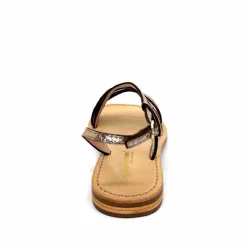 Vacances|Décontracté<Les Tropéziennes par M.Belarbi Sandales Les Tropeziennes Hudel Cuir Or