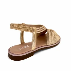 Vacances|Sandales<Ivoire0351a Sandales Plate Ivoire 1616220 Textile Cipria Nude