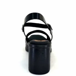 Vacances|Sandales<Porronet Sandales Plateforme à Talon Fi 2973 Cuir Strass Noir