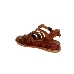 Rock|Plateformes<AS 98 Sandales Plateforme AS98 B60006-101 Cuir Marron