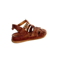 Rock|Plateformes<AS 98 Sandales Plateforme AS98 B60006-101 Cuir Marron